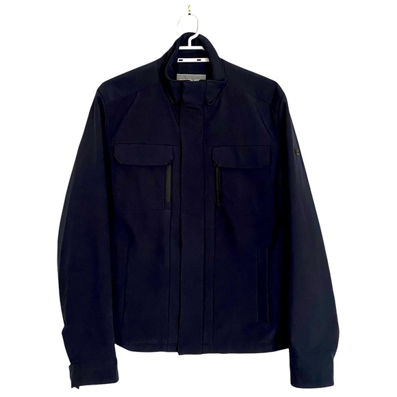 Michael Kors Other - Michael Kors Men's Softshell Biker Navy Jacket